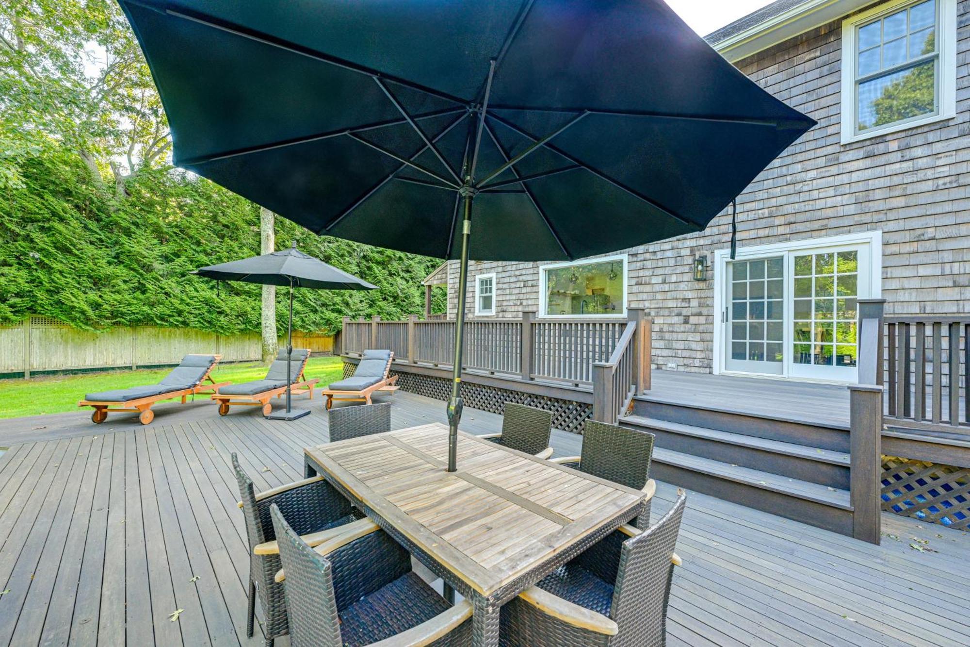 2 Mi To Beach Dog-Friendly Home In Wainscott! Buitenkant foto